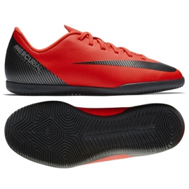 Nike Mercurial Vaporx 12 Hallenschuh rot