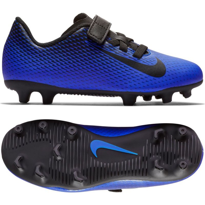 Nike Bravatia Ii V Fg Jr 844434-400 Fußballschuhe blau blau