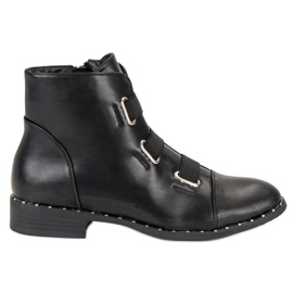 Filippo Stylische Stiefel schwarz