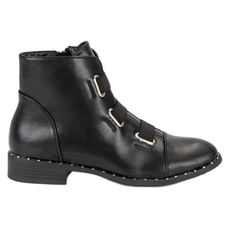 Filippo Stylische Stiefel schwarz