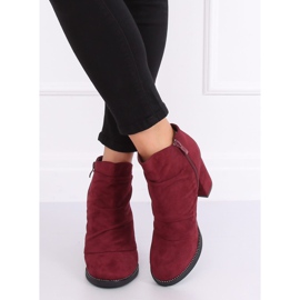 FA177 Wine Burgund High Heels rot