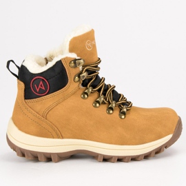 Schuhe mit MCKEYLOR-Schaffell gelb