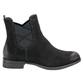 VINCEZA Chelsea-Stiefel schwarz