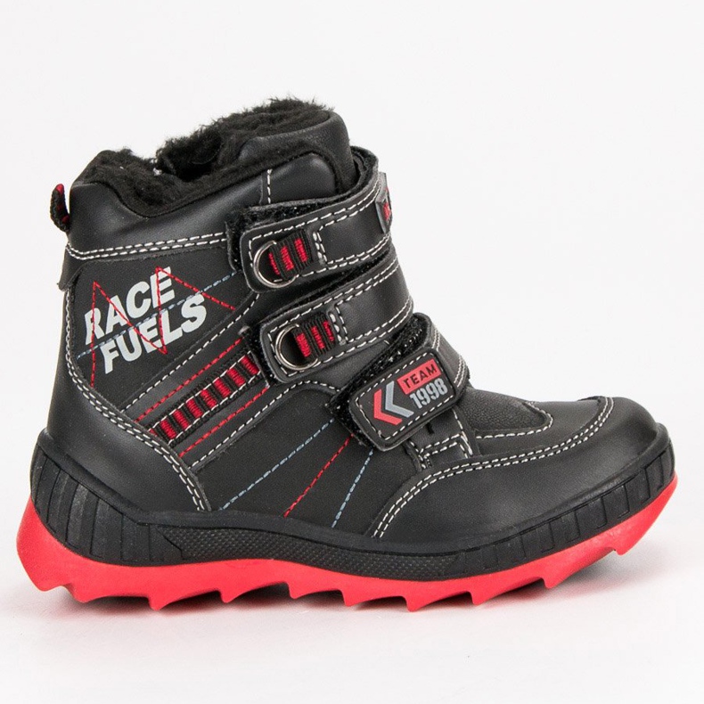 American Club Isolierte amerikanische Schuhe schwarz