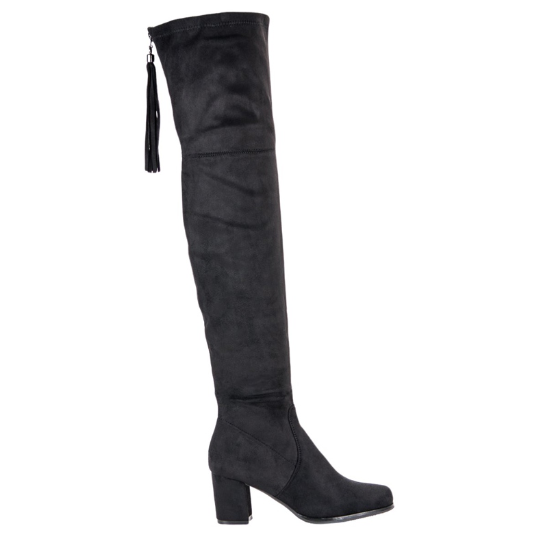 Filippo Wildleder-Musketiere auf einer Säule schwarz