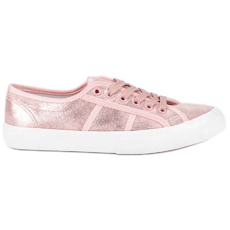 J. Star Rosa Schnürsneaker