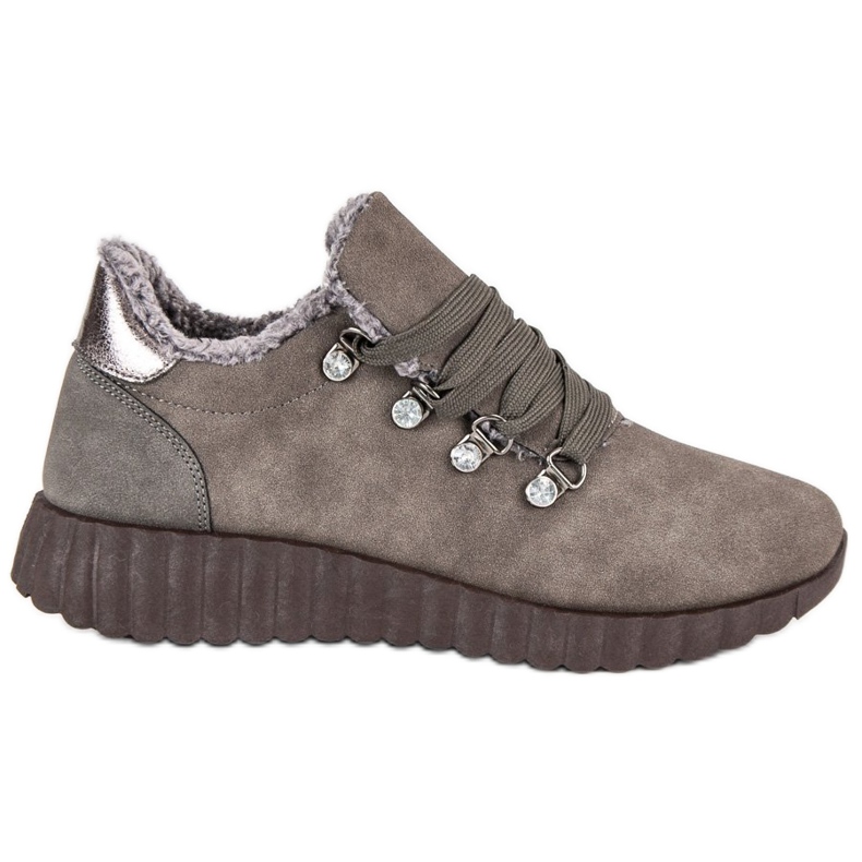 Kylie Wildleder Sneakers braun