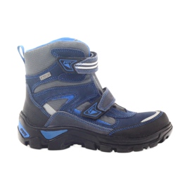 Membranstiefel Bartek 44673 blau grau marineblau