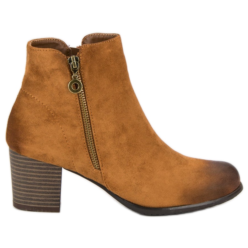 VINCEZA Wildlederstiefel braun