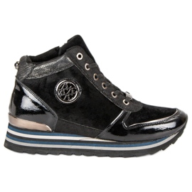 Aclys Turnschuhe schwarz