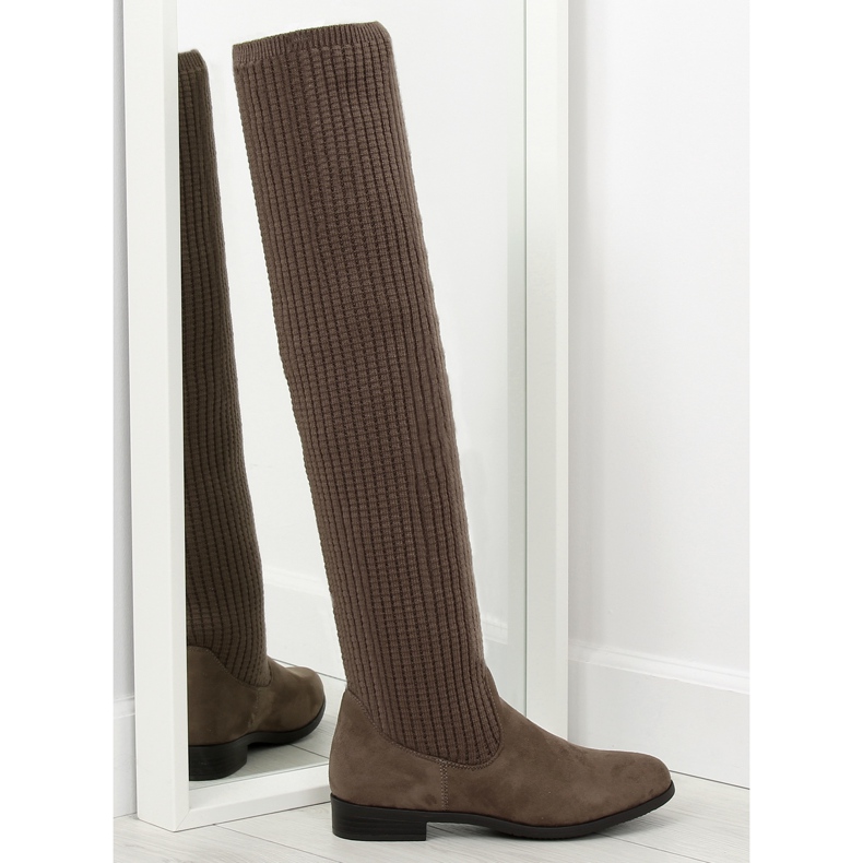 Braune Musketierstiefel BM102 khaki