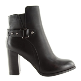 Schwarze High Heels 3974 Schwarz