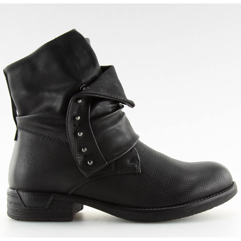 Schwarze Stiefel für Damen JA3153 Schwarz