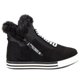 Sport Keilabsätze schwarz