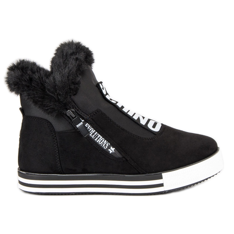 Sport Keilabsätze schwarz