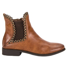 Filippo Lässige Chelsea-Boots braun