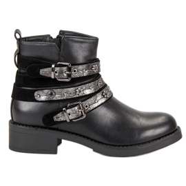 Sixth Sense Rockstiefel schwarz