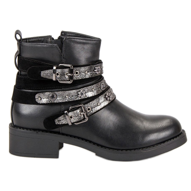Sixth Sense Rockstiefel schwarz