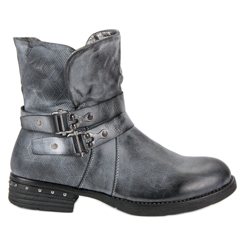 Forever Folie Blaue Arbeiterstiefel