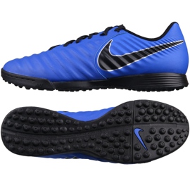 Nike Tiempo LegendX 7 Academy Tf M AH7243-400 Fußballschuhe mehrfarbig blau