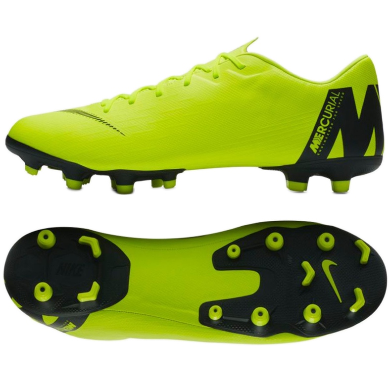 Nike Mercurial Vapor 12 Academy Fg M AH7375-701 Fußballschuhe gelb gelb
