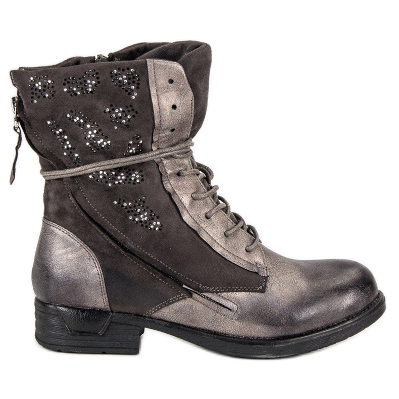 Kayla Modische Arbeiter grau