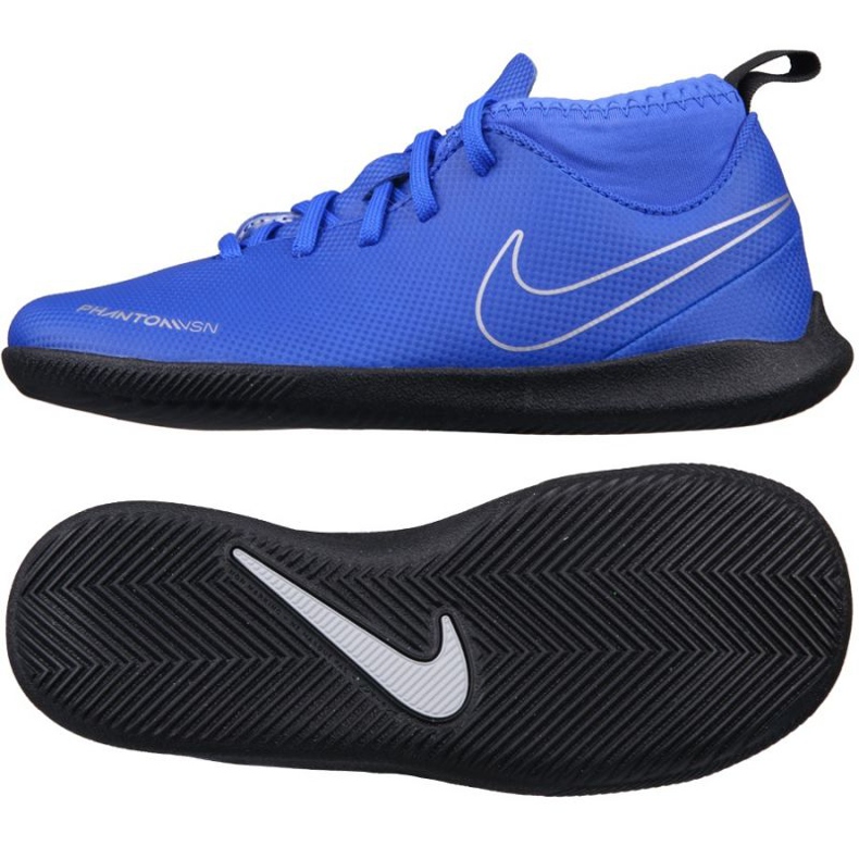 Nike Phantom Vsn Club Df Hallenschuh blau