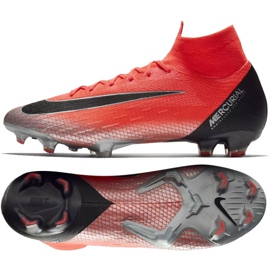Nike Mercurial Superfly 6 Elite CR7 Fg M AJ3547-600 Fußballschuhe rot schwarz