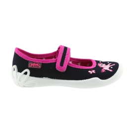 Befado Kinderschuhe 114X323 rosa marineblau