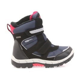 American Club American Boots Winterstiefel mit einer Membran von 1813 schwarz rot marineblau