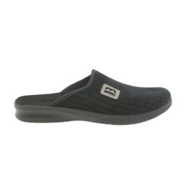 Befado Herrenschuhe Hausschuhe 548m015 schwarze Hausschuhe