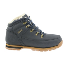 American Club American Boots Winterstiefel 152619 marineblau navy blau