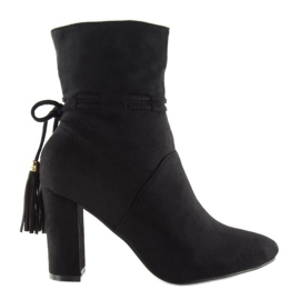 Schwarz FA183 Schwarze High Heels