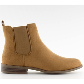 Camel LJ111 Camel Chelsea-Boots für Damen braun