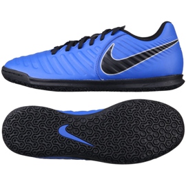Hallenschuhe Nike Tiempo LegendX 7 Club Ic M AH7245-400 blau blau
