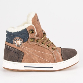 Arrigo Bello Warme Winterschuhe braun