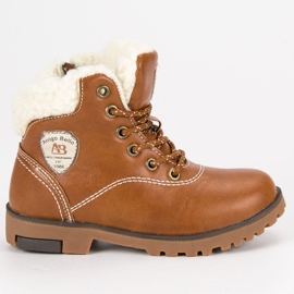 Arrigo Bello Winterstiefel mit Schaffell braun