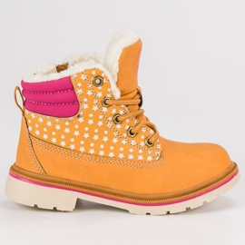 Arrigo Bello Warme Winterstiefel für Kinder braun