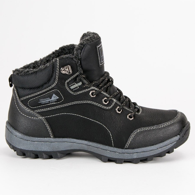 Arrigo Bello Herren Winterschuhe schwarz