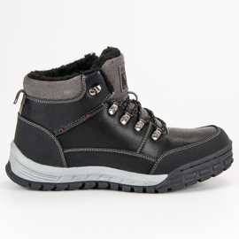 Arrigo Bello Warme Winterschuhe schwarz