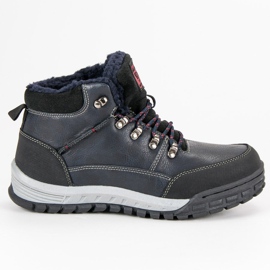 Arrigo Bello Warme Winterstiefel mehrfarbig navy blau