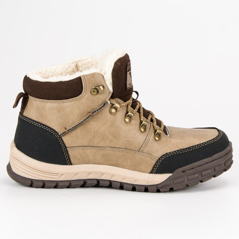 Arrigo Bello Warme Winterschuhe braun