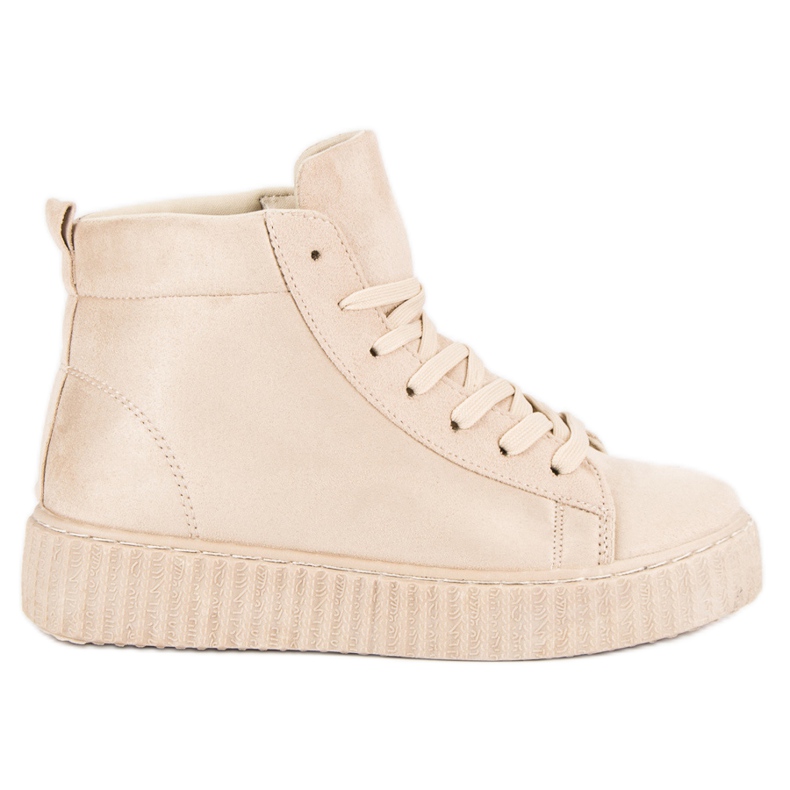 Wilady Sneakers über dem Knöchel braun