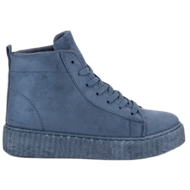 Wilady Sneaker über dem Knöchel blau
