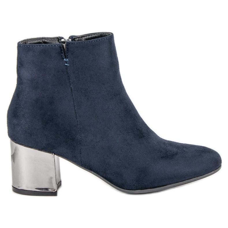 Bestelle Elegante Herbststiefel blau