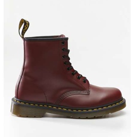 Dr. Martens 1460 Glattes Kirschrot Glatt mehrfarbig