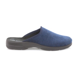 Inblu Marineblaue Hausschuhe für Herren