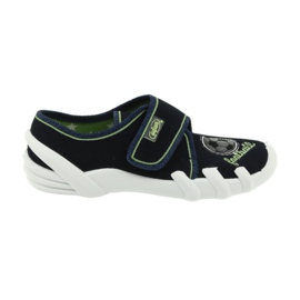 Befado Kinderschuhe 273Y247 weiß marineblau