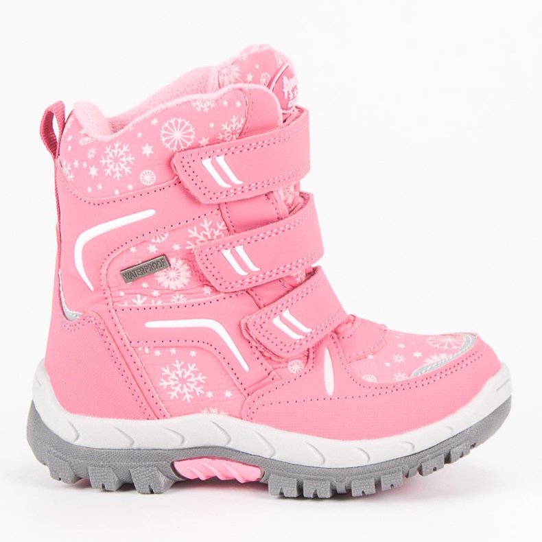American Club Rosa amerikanische Schneestiefel