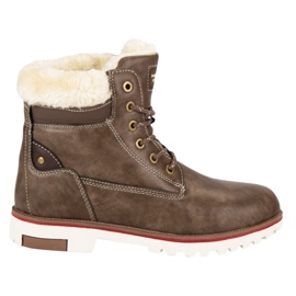 Arrigo Bello Warme Winter-Trapper braun